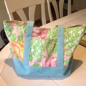 Lilly Pulitzer Shell Print Tote